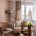 Lejlighed Sip Wine With Palace Of Culture Views, Station Steps Away, Ac & Balcony